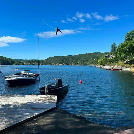 Semesterbostad Waterside With Boat Slips On The Oslofjord *