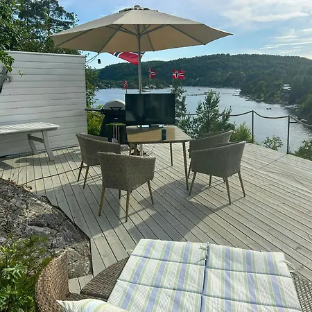 Semesterbostad Waterside With Boat Slips On The Oslofjord